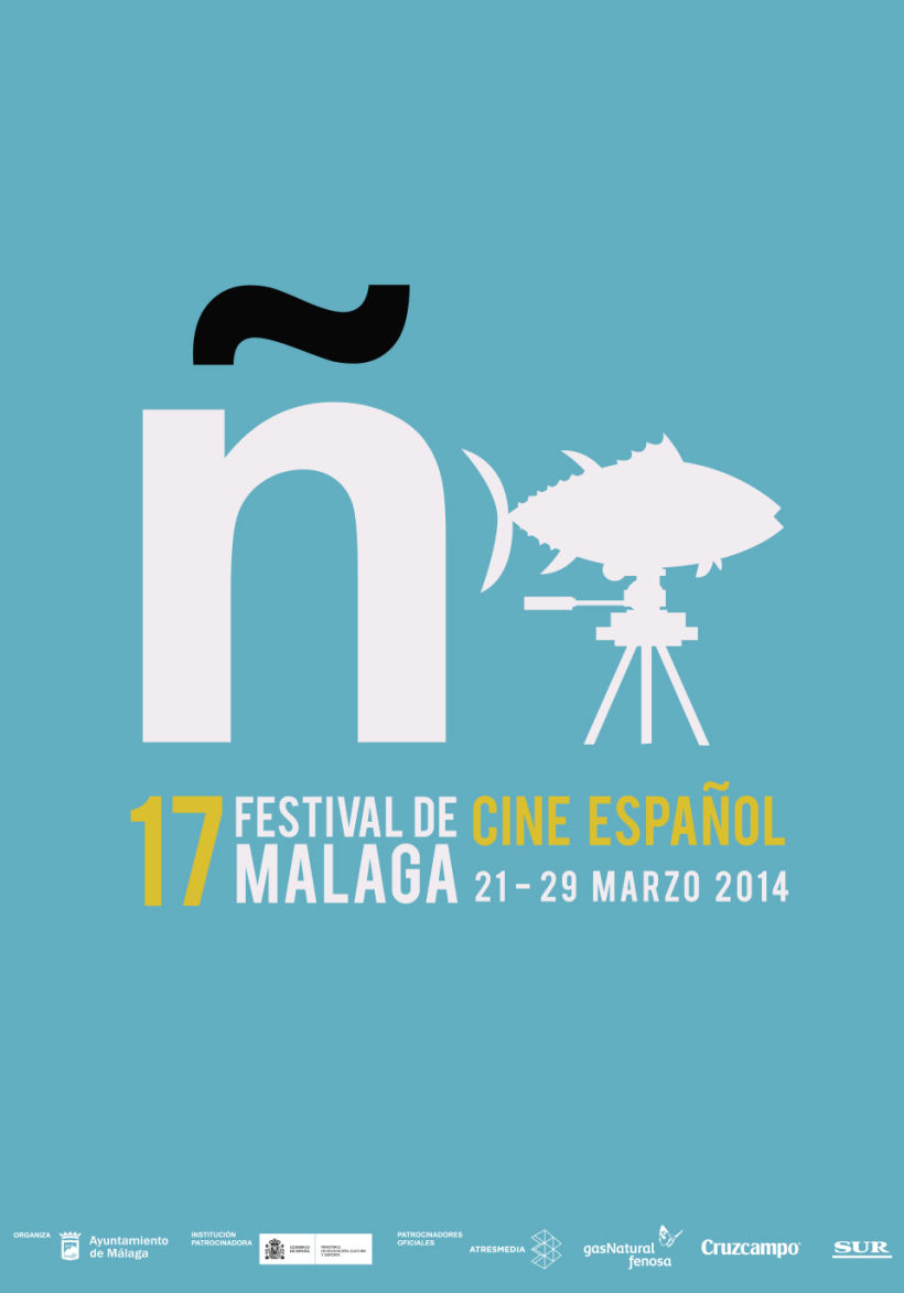 Propuestas para el cartel de la 17 edición del Festival Cine de Málaga 2014 3