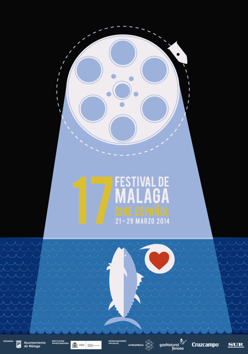 Propuestas para el cartel de la 17 edición del Festival Cine de Málaga 2014 1