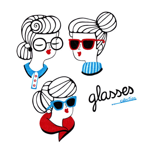 Women and Glasses 1