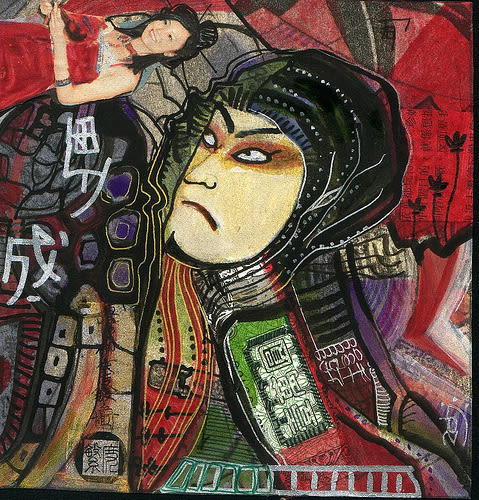 Kabuki collages 10