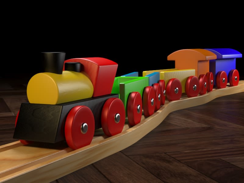 Tren de madera  2