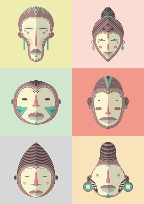 Máscaras africanas 8