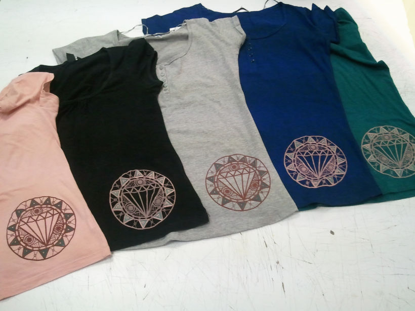 Diamond: t-shirt design 1