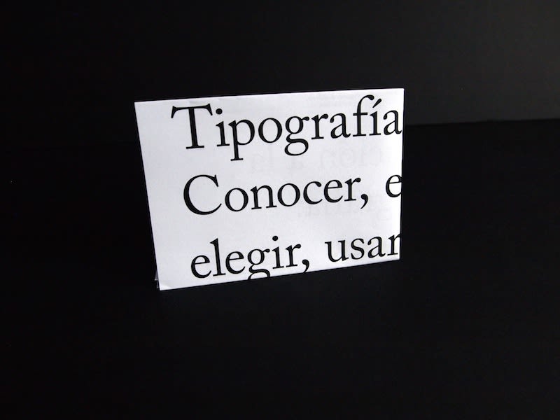 Cartel curso de tipografía 5