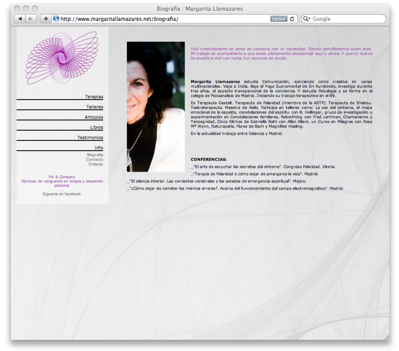 Creación y diseño de branding, identidad corporativa y página web, para profesional de la Psicoterapia. 8