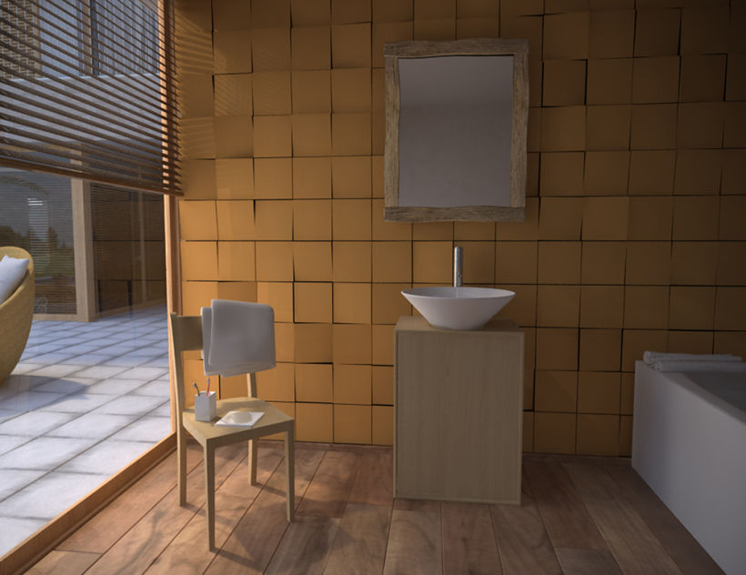 Casa Payet Baño 3D 1