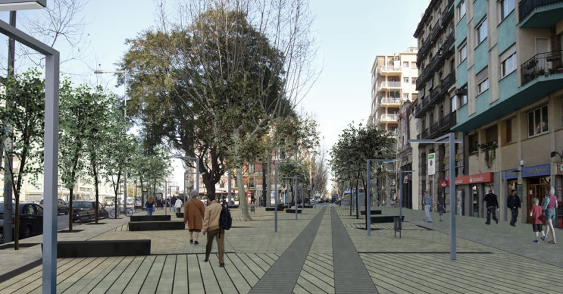 Proyecto urbanización del barrio de Poble Sec en Barcelona 1