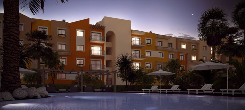3D residencial Marruecos 2