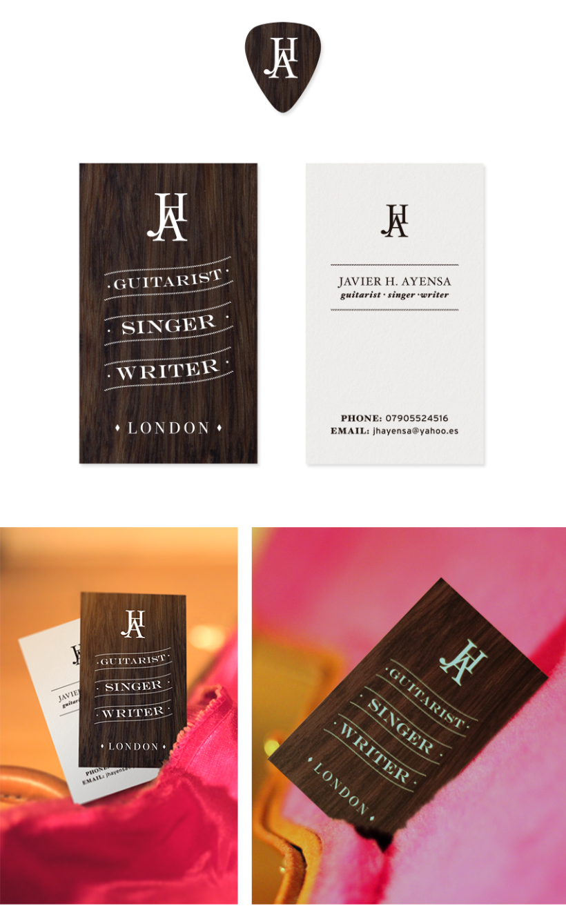 JHA · Business Cards - Brand 1