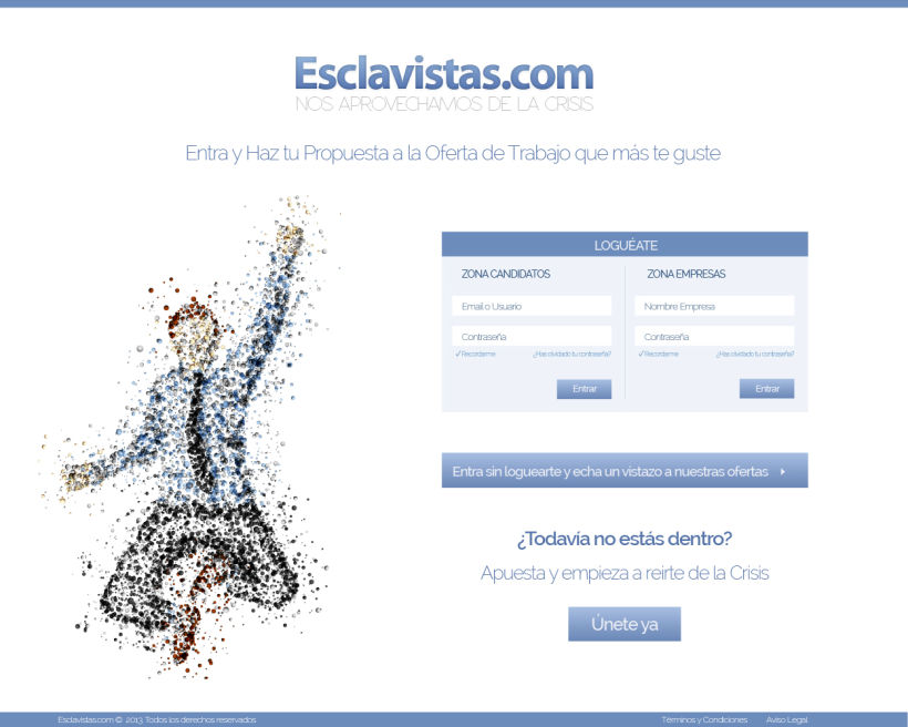 Esclavistas.com website & logo 3