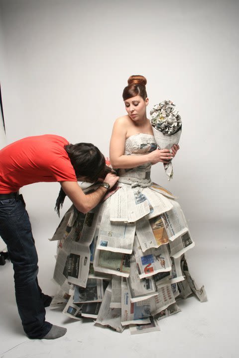 "Paper Bride" Photography 8