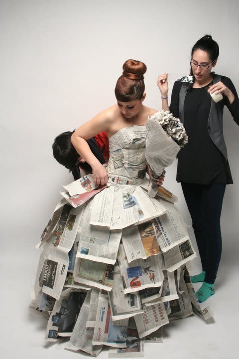 "Paper Bride" Photography 9