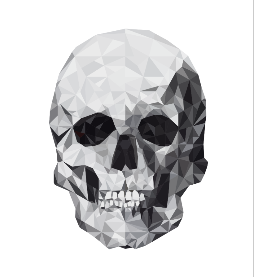 Geometric Skull. 1