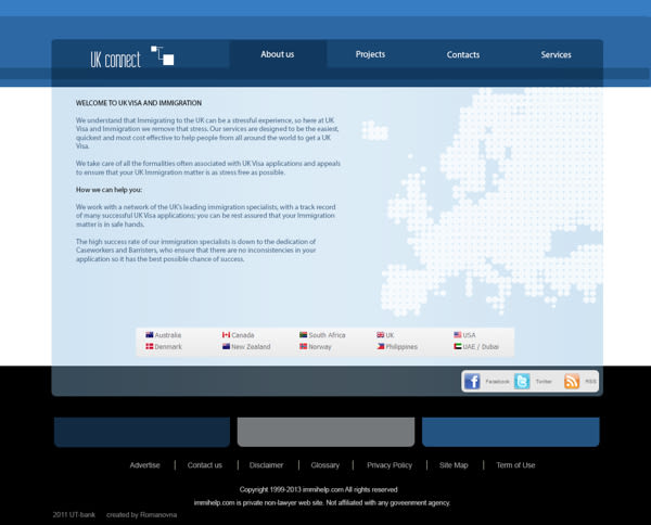 Immigration to UK Services site 2
