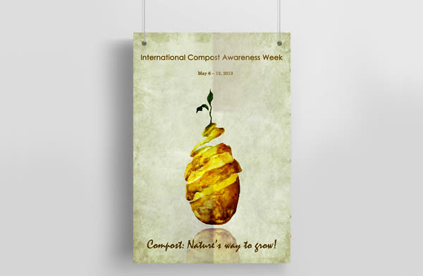International Compost Awareness Week. Poster 1