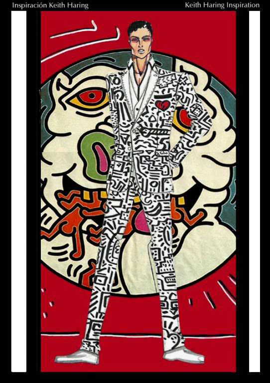 Inspiración: Keith Haring Moda 1