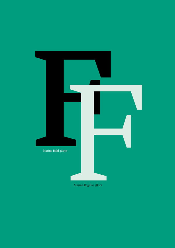 Marina (typeface) 3