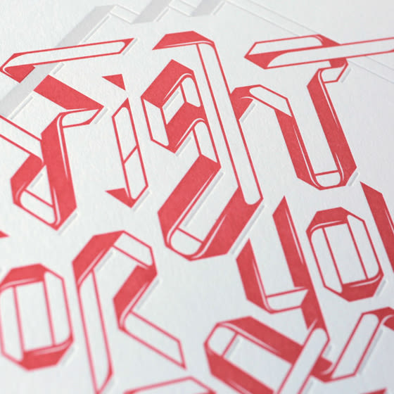 Express Yourself - Letterpress  & Lettering Exhibition 4
