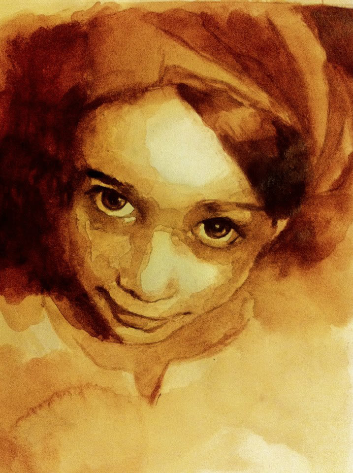 "Watercolor portrait" / "Retrato acuarela" 0