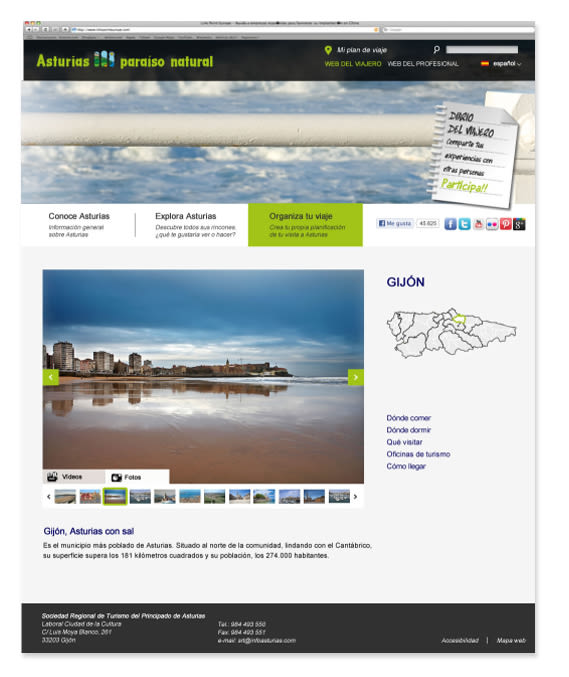 Web portal Asturias 2