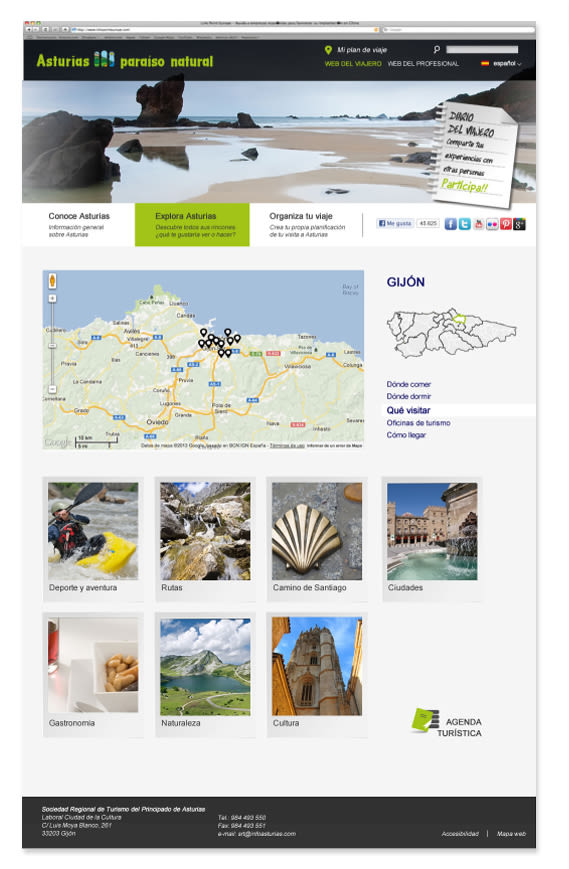 Web portal Asturias 3