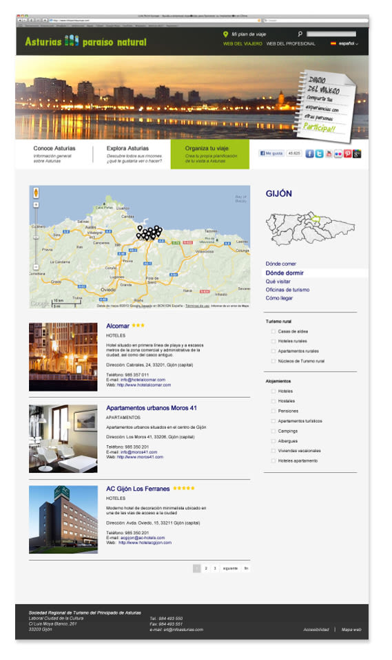 Web portal Asturias 4