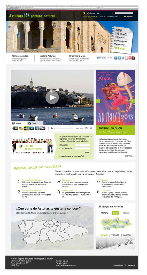 Web portal Asturias 5