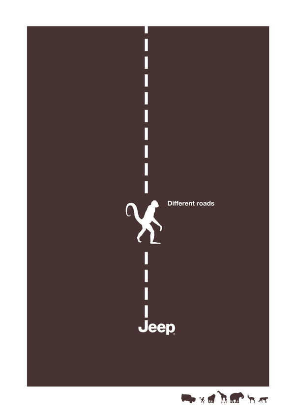 Different roads. Jeep 2