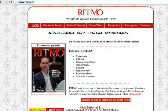 Revista Ritmo - Portada 3