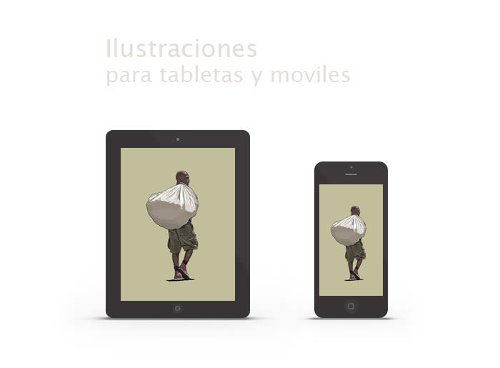 Madrid, Ilustraciones para tabletas y móviles 0