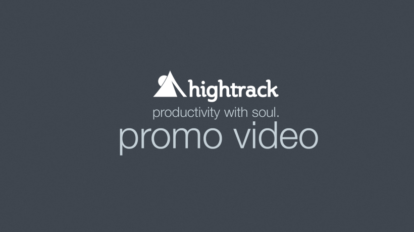 Hightrack promo video. 0