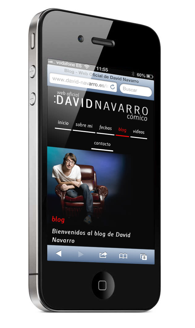 Web Oficial del cómico David Navarro 7