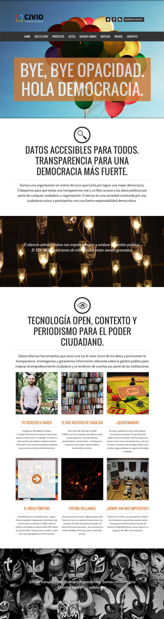 Fundación Ciudadana Civio – Tecnología aplicada a la transparencia y la apertura de datos. -1