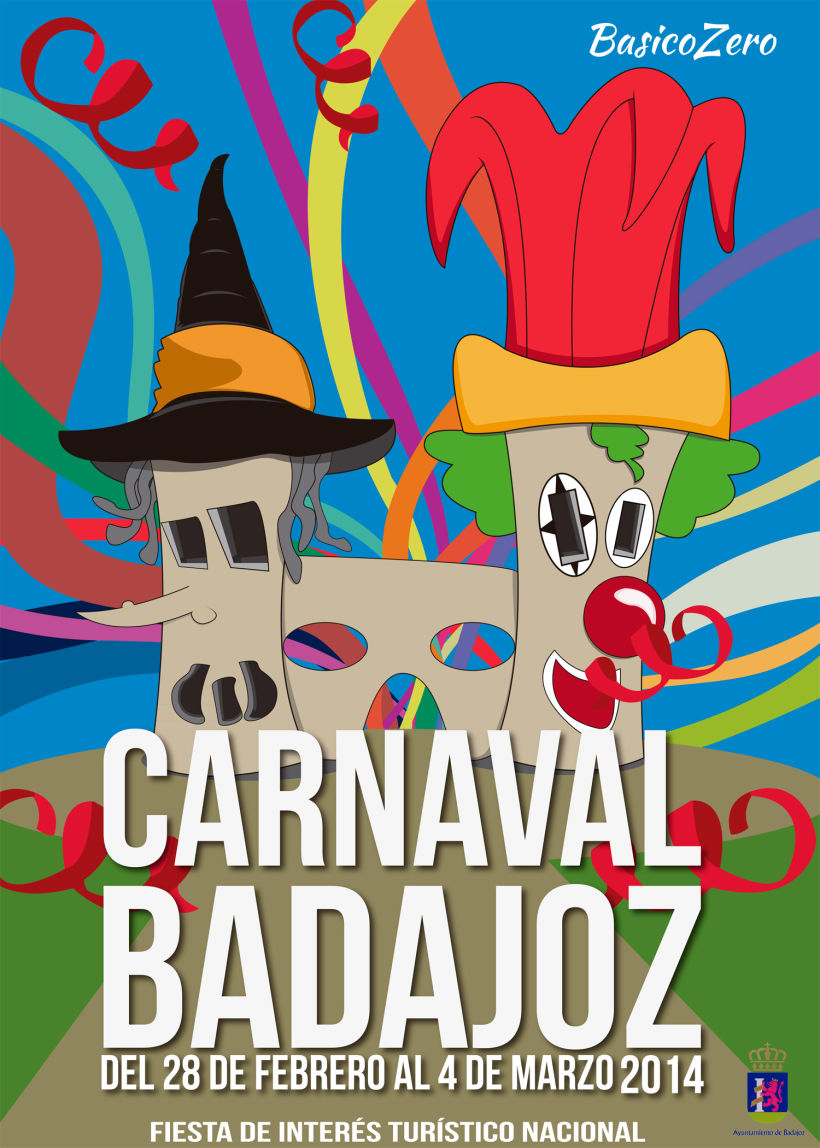 Cartel carnaval Badajoz 2014  1