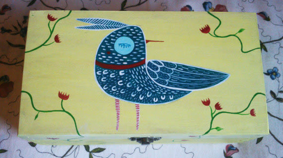 Handmade Birdbox  2
