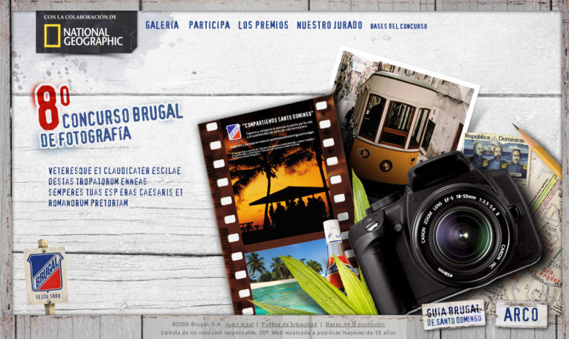 Microsite Brugal + National Geographic 1