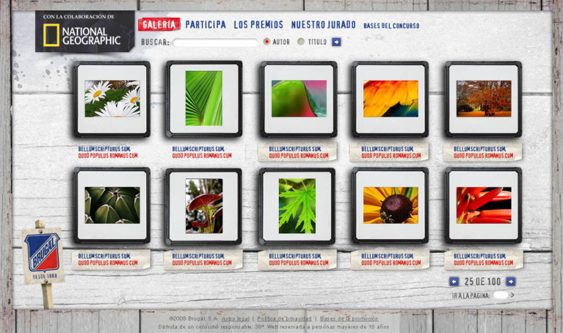 Microsite Brugal + National Geographic 2