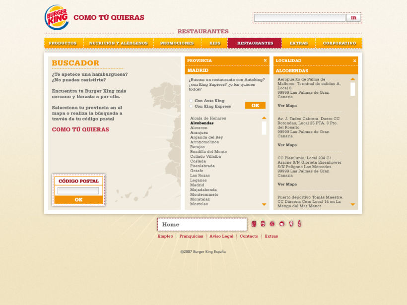 Website Burger King 4