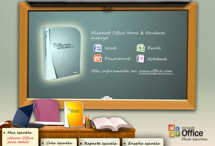 Microsite Microsoft Office 3