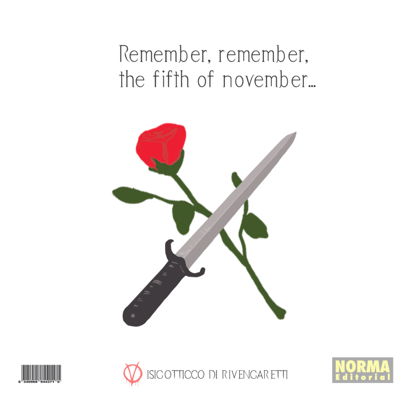 Remember, remember, the fifth of november - book alternative cover 2