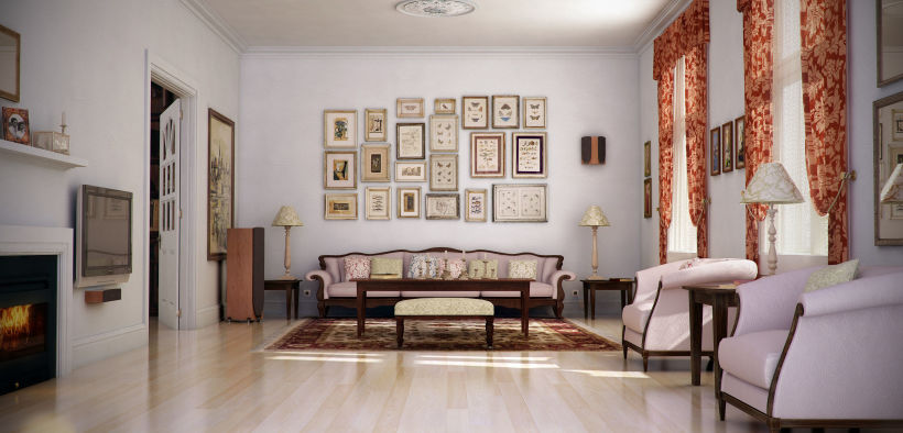 Classic Living Room  -1