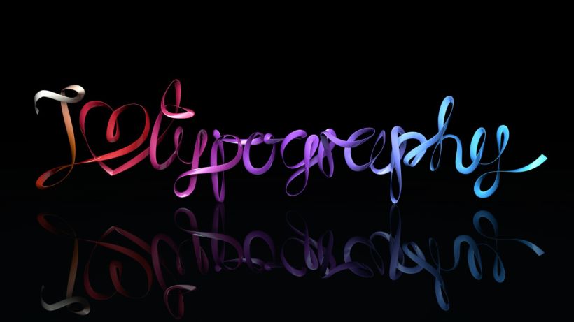 I LOVE TYPOGRAPHY -1
