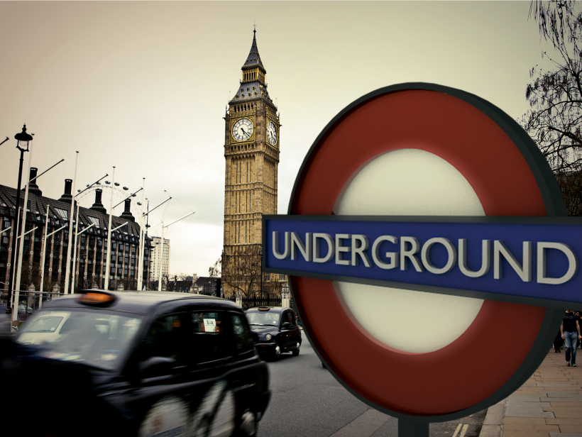 Modelado 3D: London Underground 0