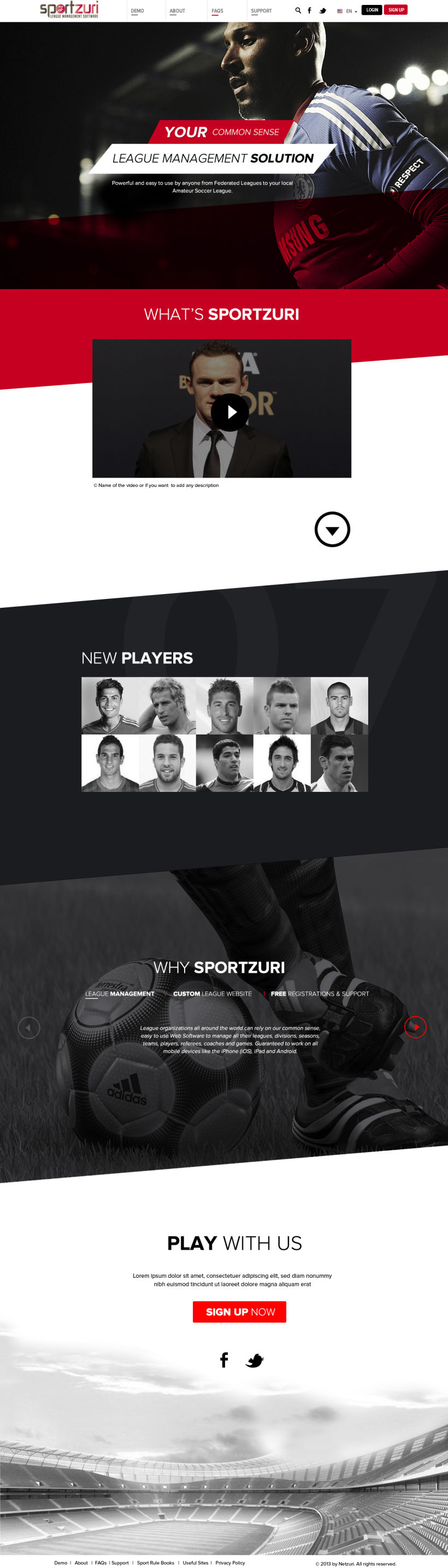 Sportzuri Web design y UX 0