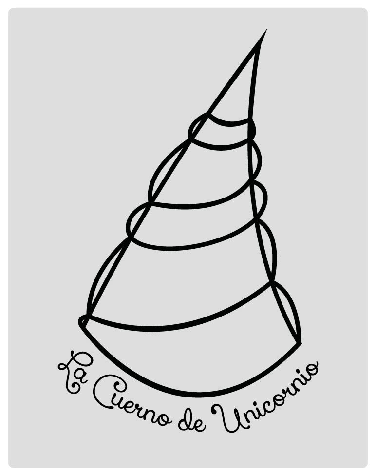 Logo "La cuerno de unicornio" 0
