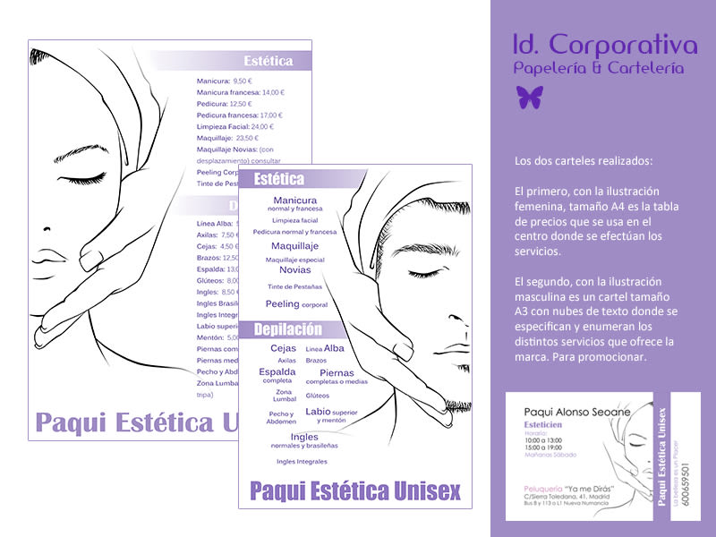 Id. Corporativa Paqui Estética Unisex 5