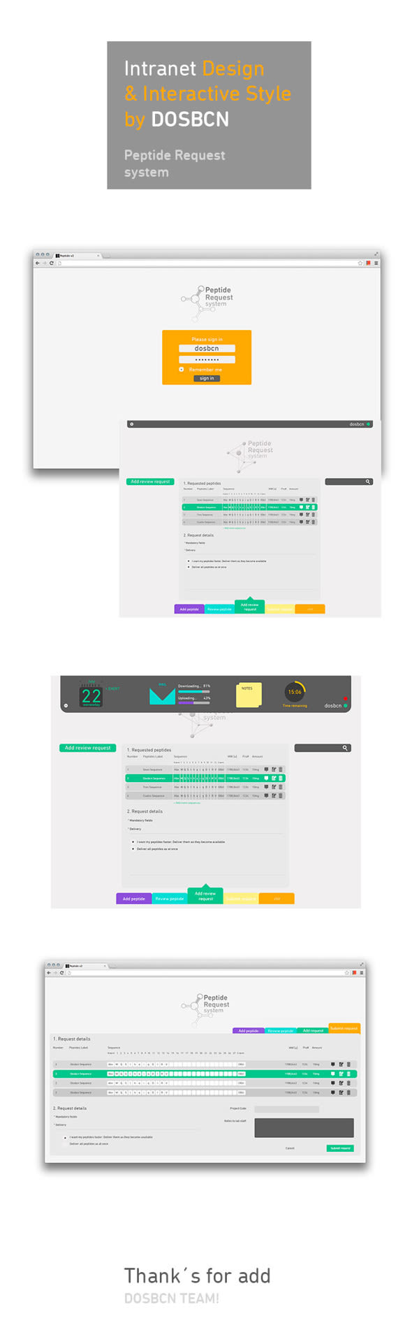 Intranet Design & Interactive Style by DOSBCN -1