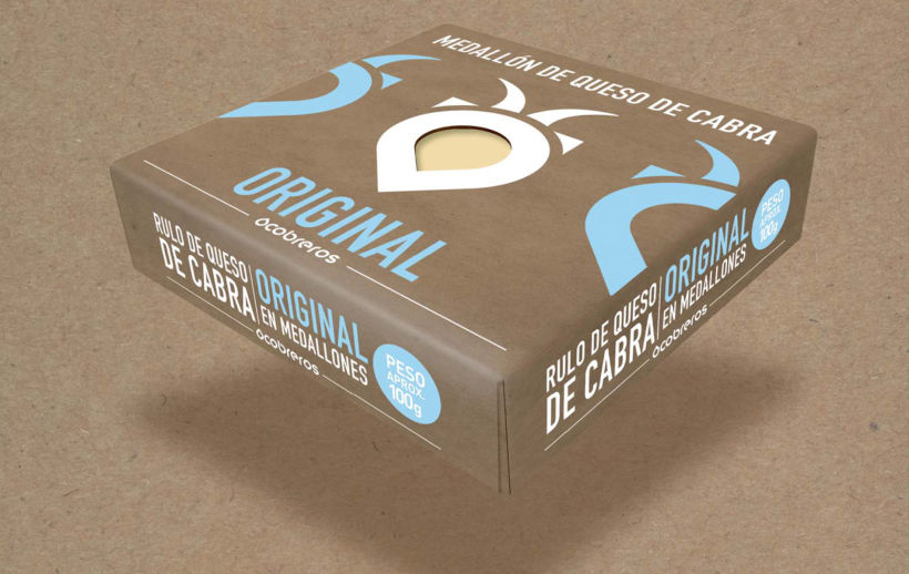 Linea de Packaging queso rulo de cabra 1