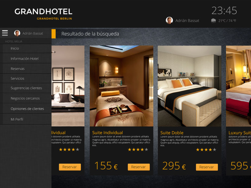 Diseño Interfaz App Hoteles 7