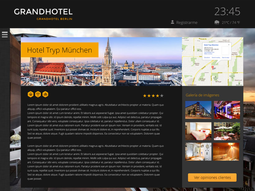Diseño Interfaz App Hoteles 9